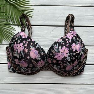 NWT Victorias Secret Push Up Bra Floral size 32DD